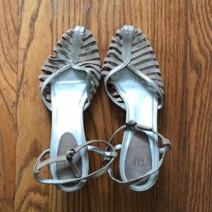 Gap kitten heeled sandals.